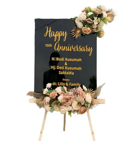 Papan Bunga Akrilik Lamper Lor