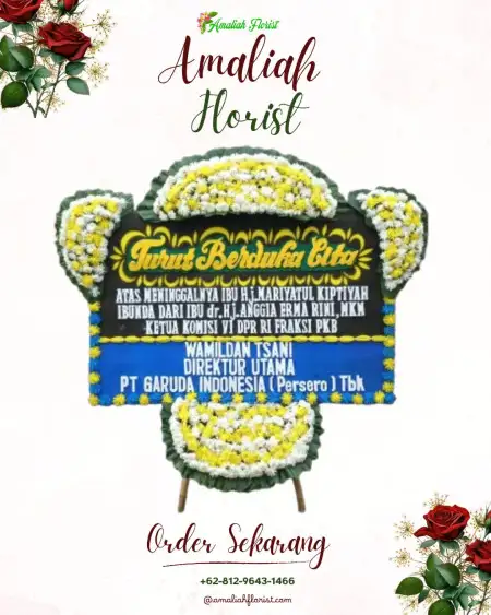 Papan Bunga Duka Lamper Lor